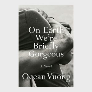 Arms embrace tightly amid grayscale shadows; text reads: 