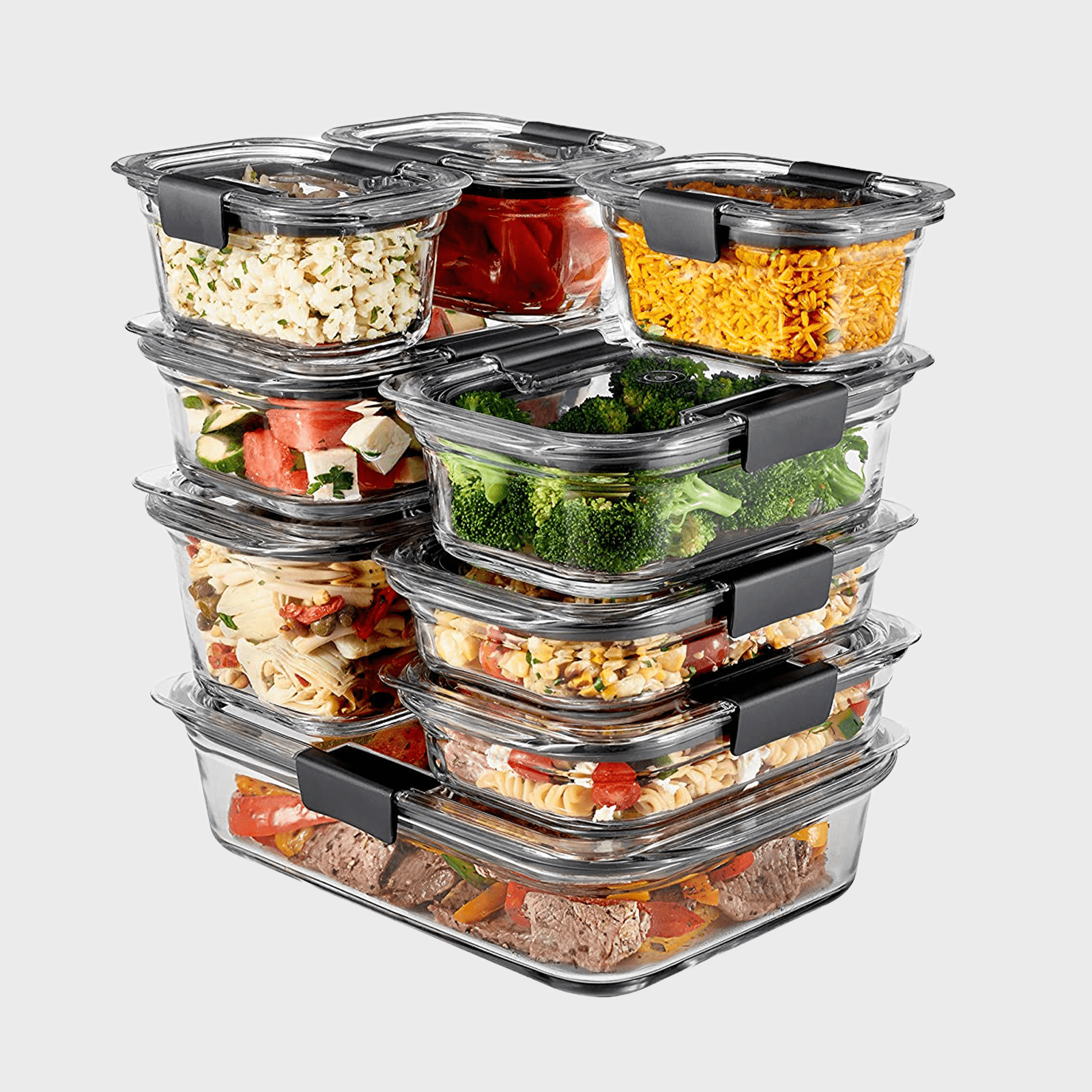 Rubbermaid Brilliance Glass Storage Food Containers Ecomm Via Amazon.com