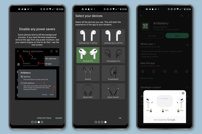 How To Check Your Airpods Battery Life Android 2 V2