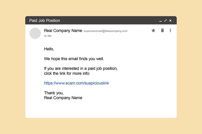 Linkedin Scam Phishing Email