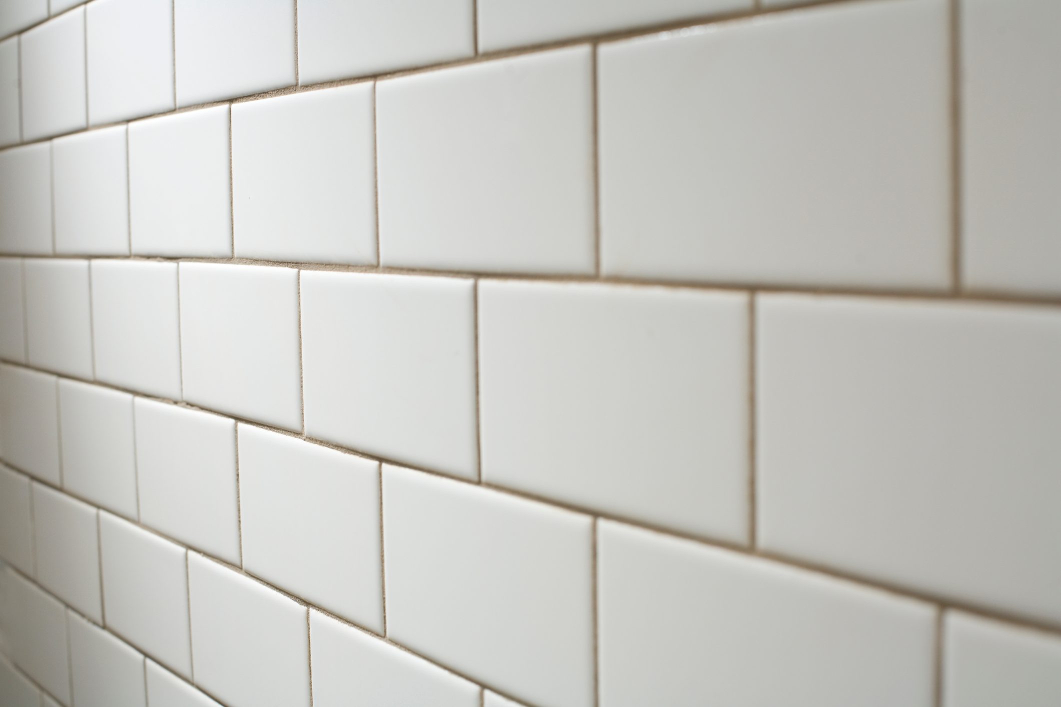 white subway tile