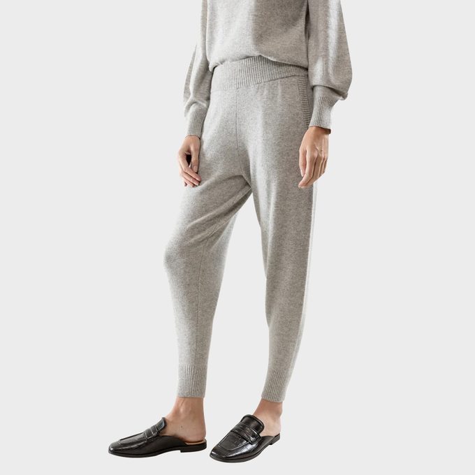 Women's Quintessential Cashmere Jogger Ecomm Cozyearth.com