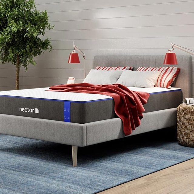 Bed with a 