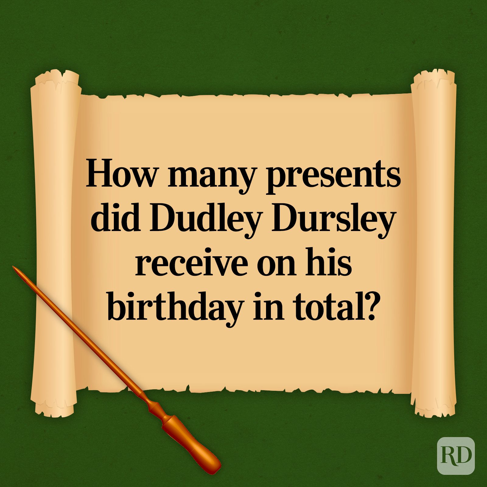 Harry Potter Trivia Question
