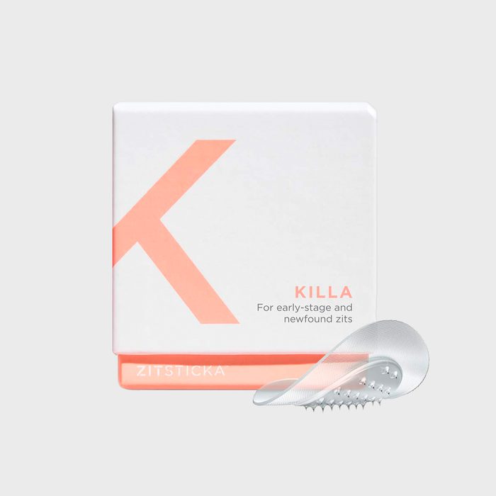 Acne patch box labeled 