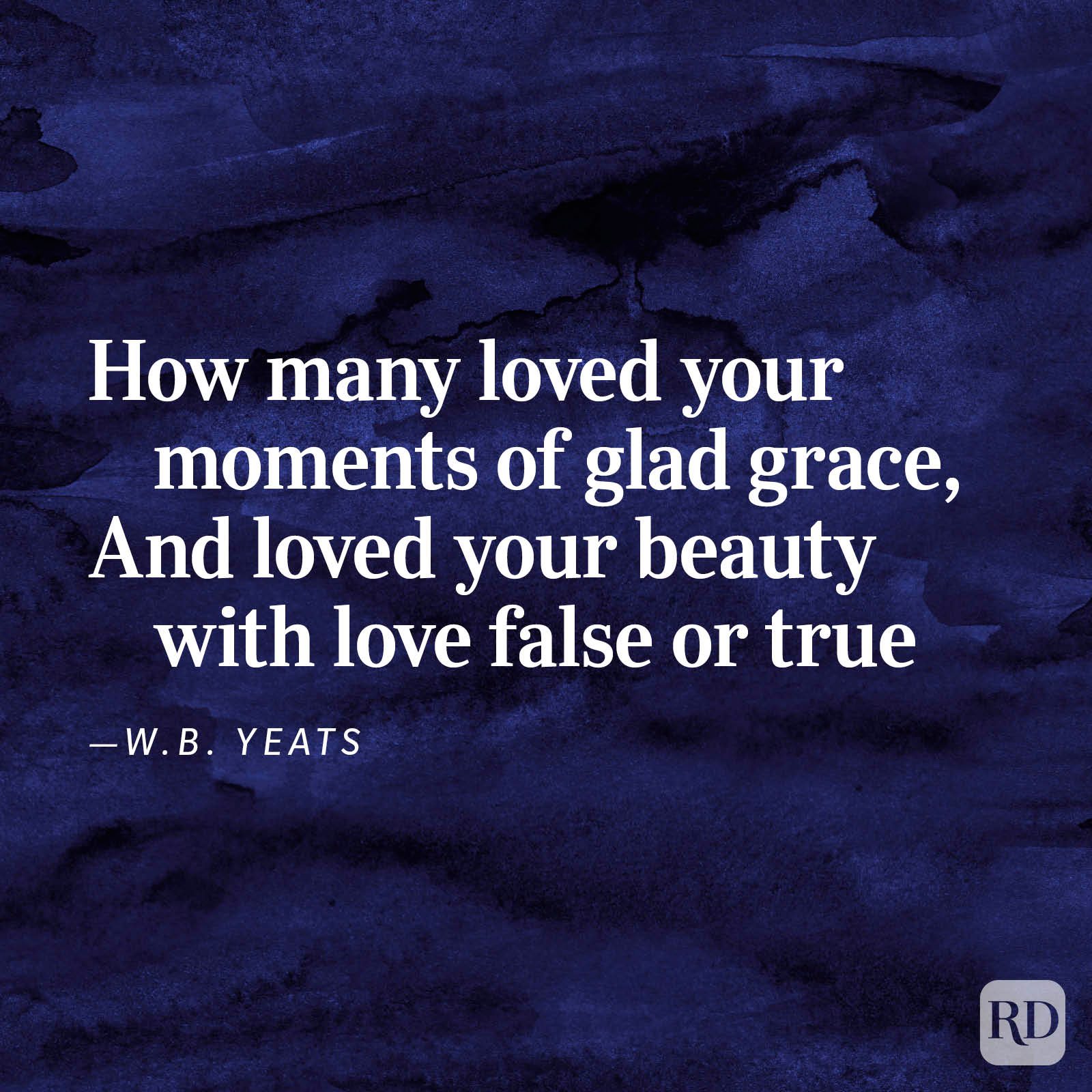 “When You Are Old” by W.B. Yeats