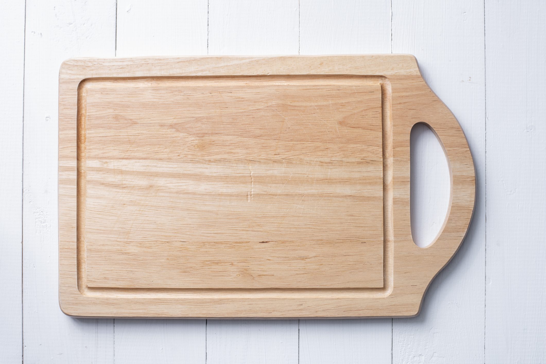 Directly above shot of cutting board on cutting board