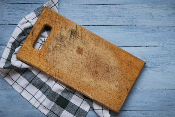 Old cutting board