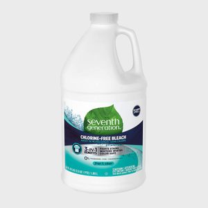 A white jug displays 