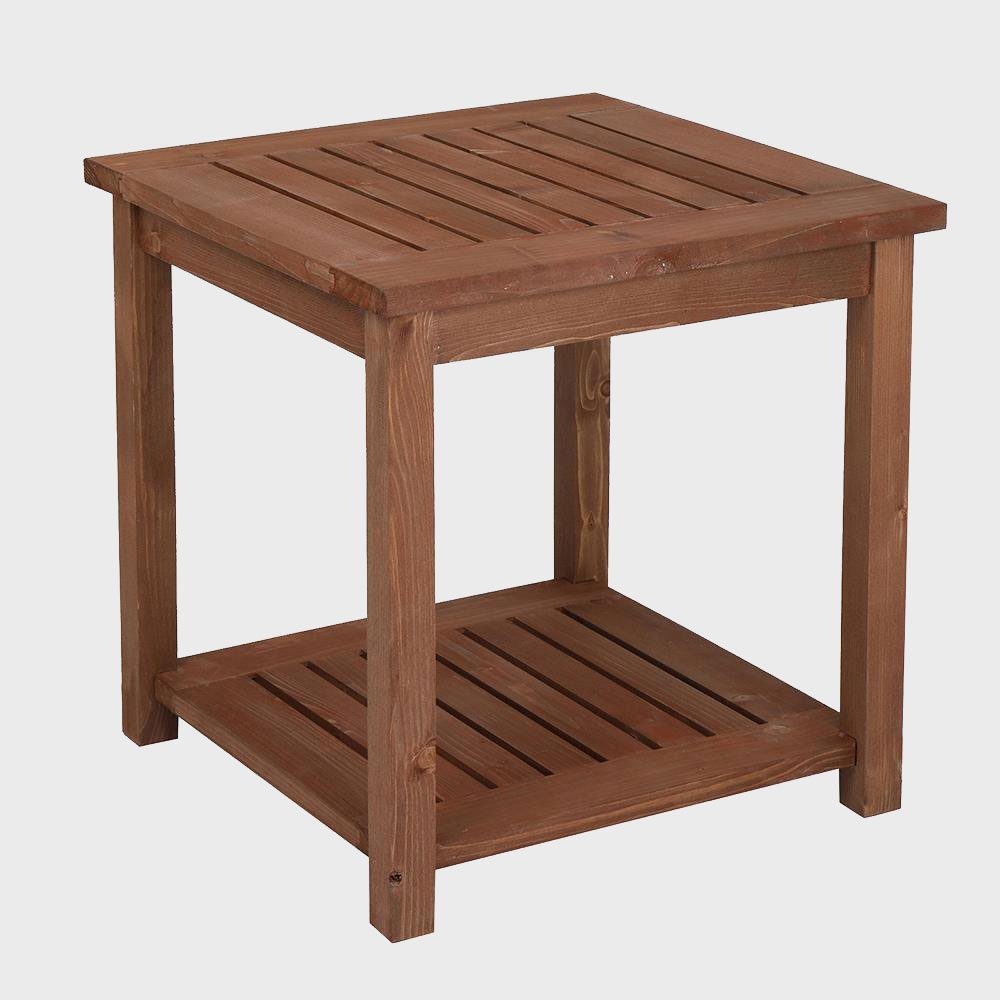 Wooden End Table 