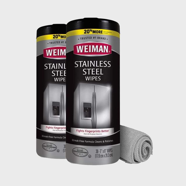 Two canisters labeled 