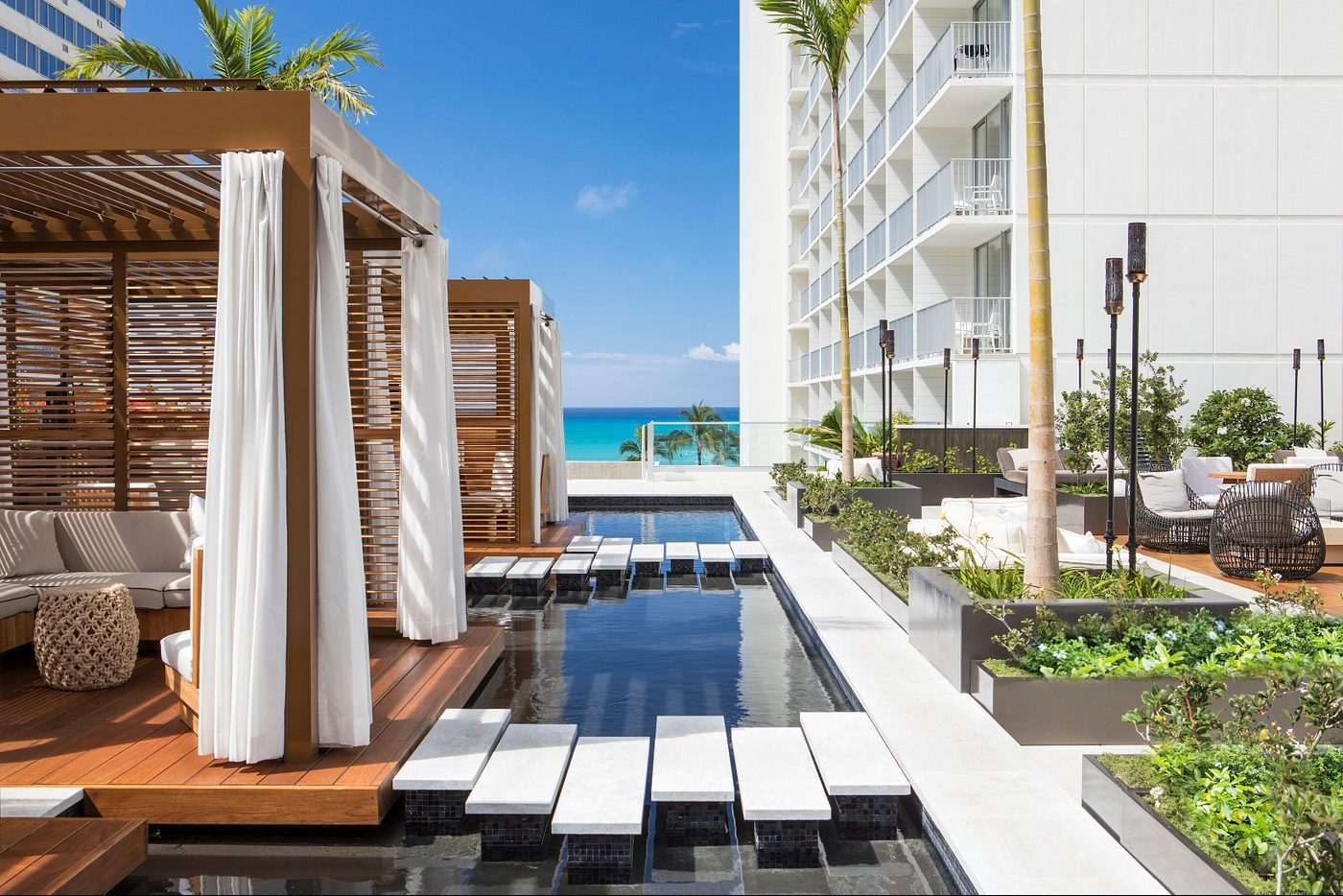 Elevated Private Cabanas
