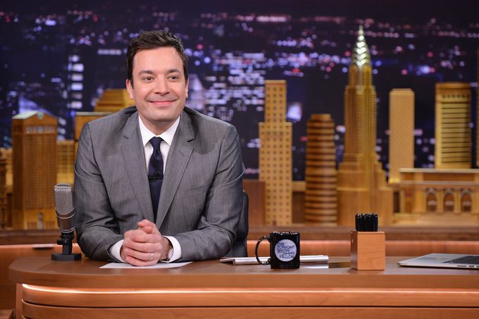 Jimmy Fallon hosts "The Tonight Show Starring Jimmy Fallon" at Rockefeller Center