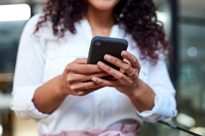 Her contact list has been growing well