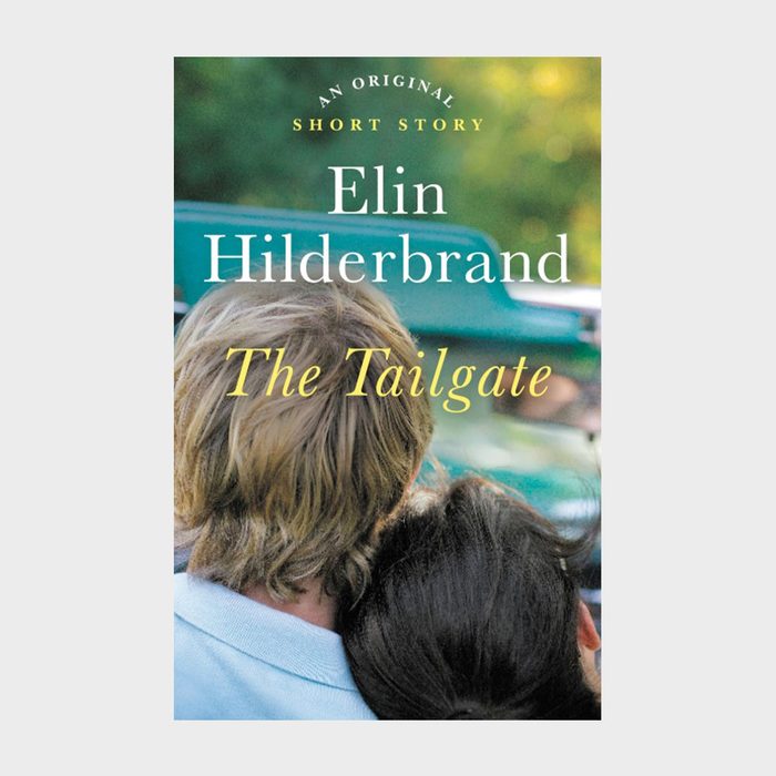 Book cover shows a couple embracing, viewed from behind, with a blurred leafy background. Text: 