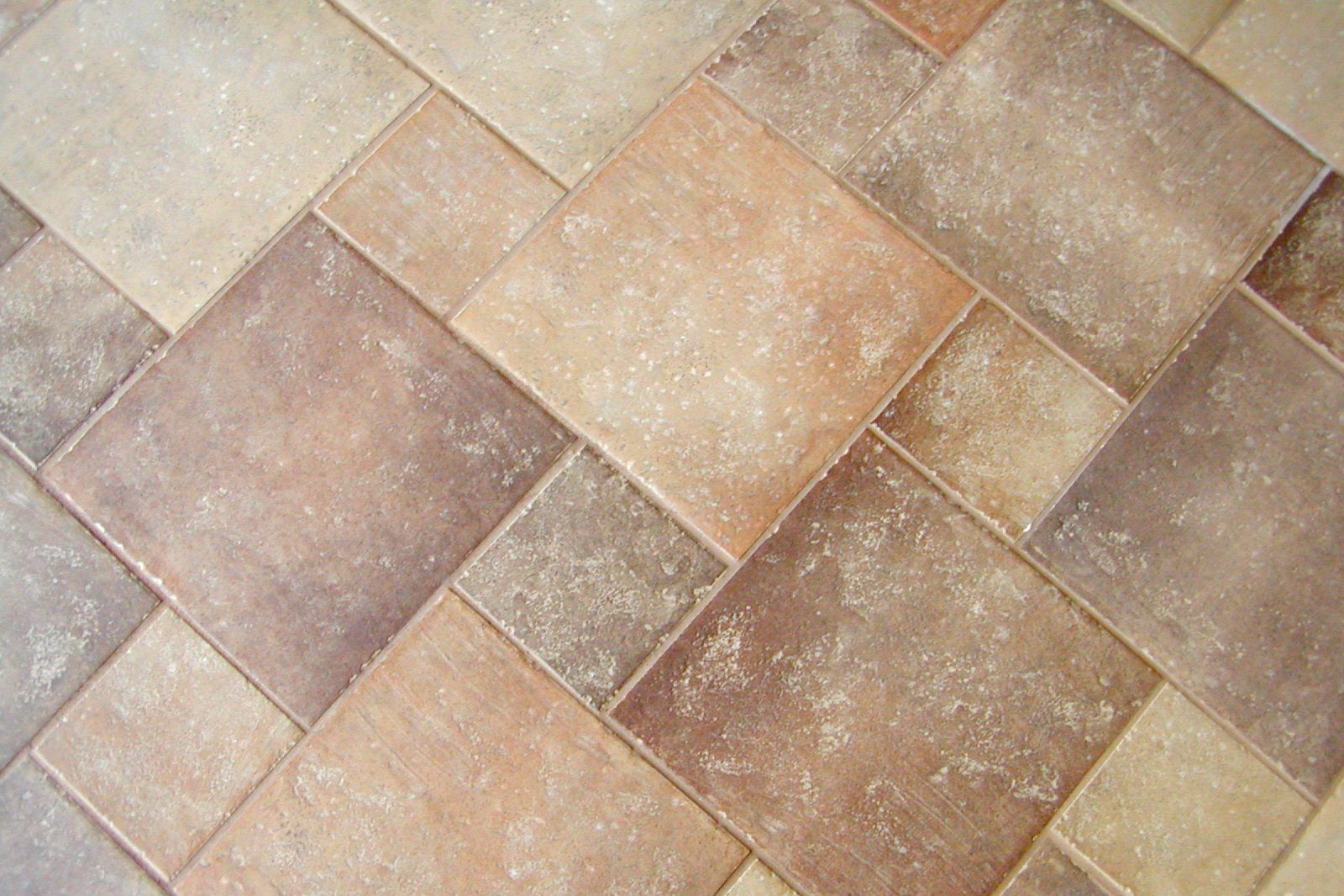 full frame of tile floor