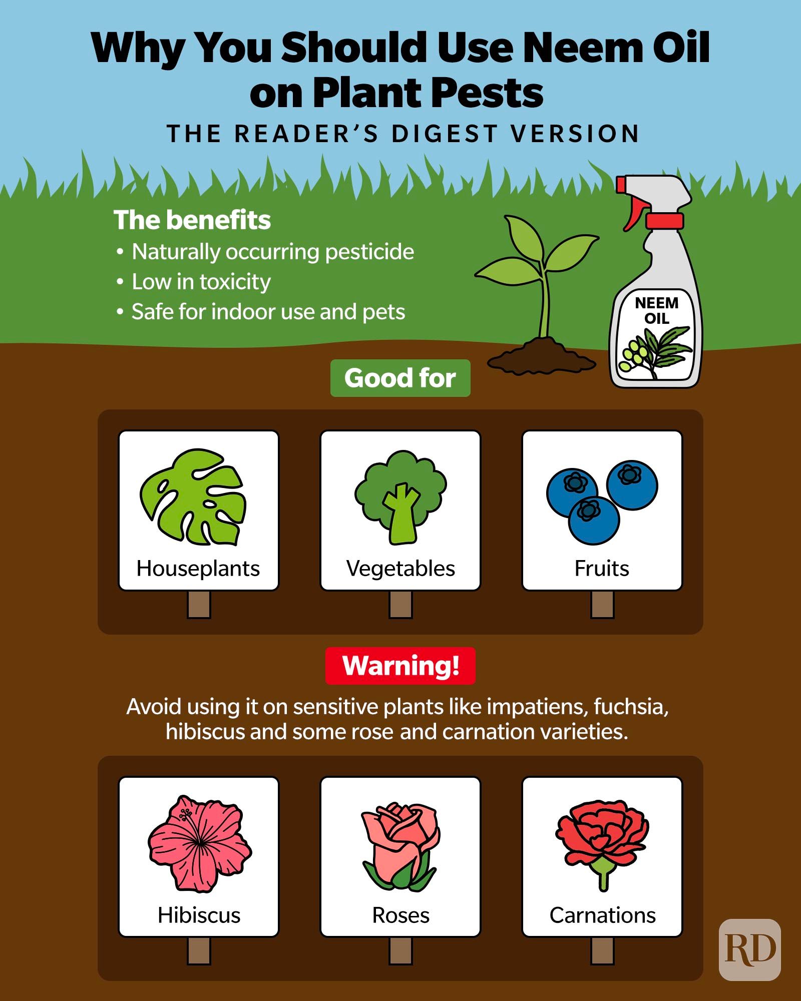 Why You Should Use Neem Oil On Plant Pests Infographic