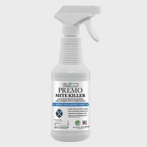 Spray bottle labeled 