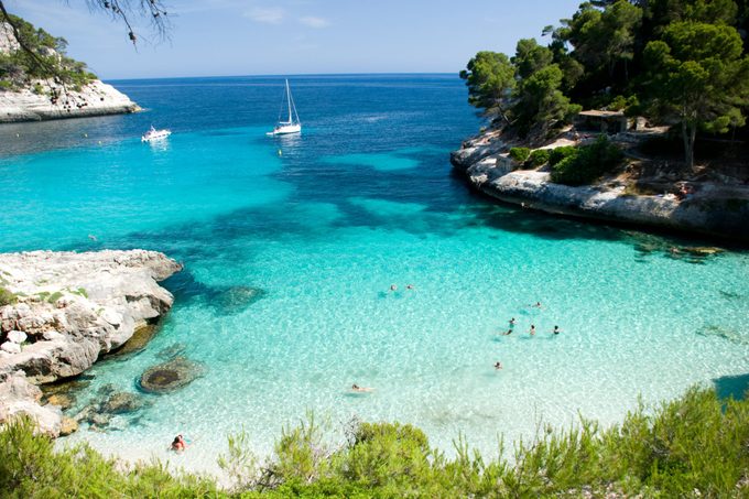 Cala Mitjaneta, Menorca