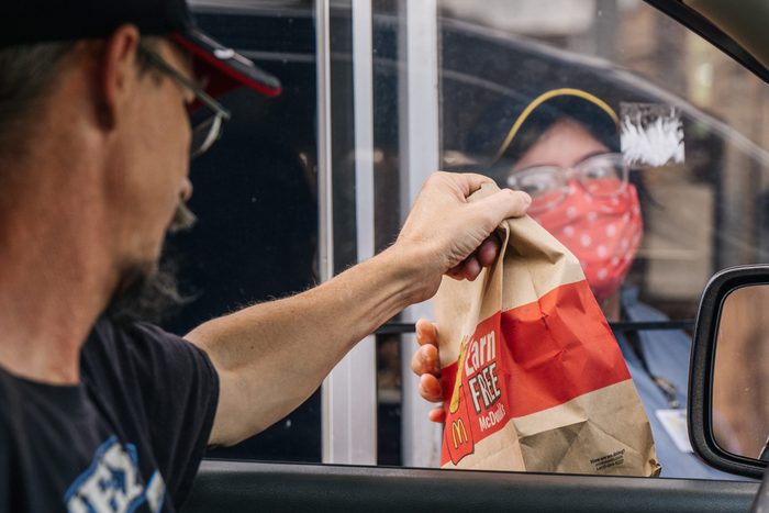 McDonald's drive through