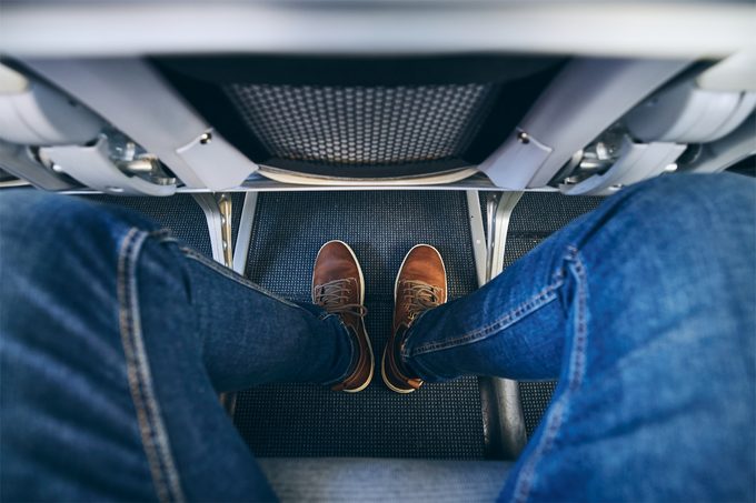 Legroom In Airplane Gettyimages 1191082644