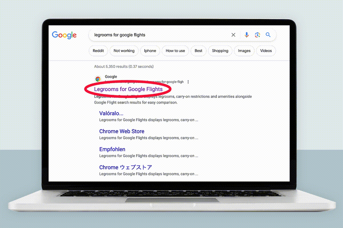 Rd How To Set Up Legrooms For Google Flights Gettyimages