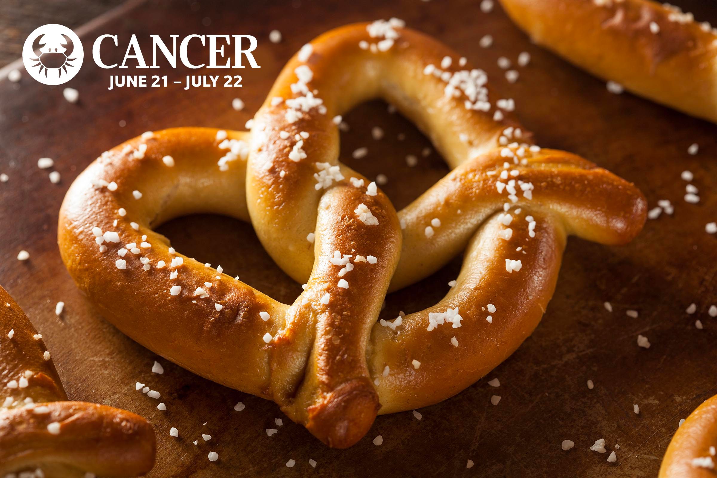 A soft pretzel