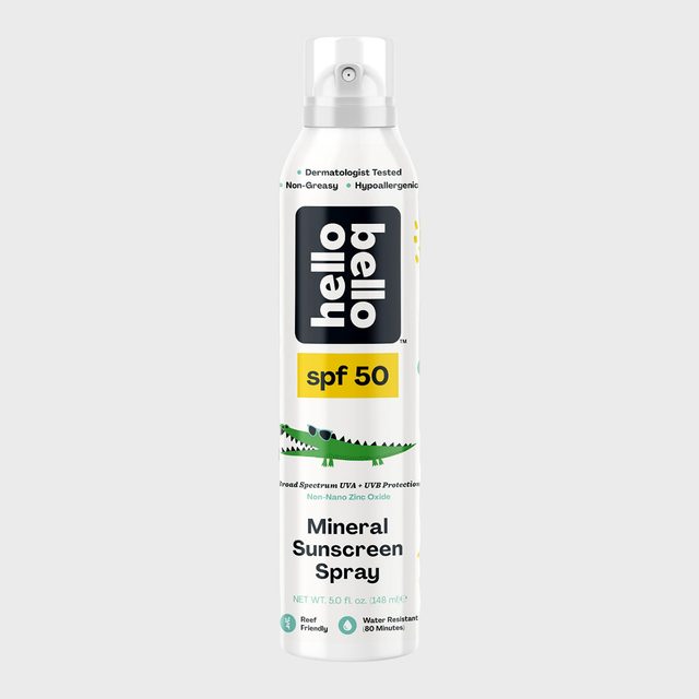 Spray can labeled 