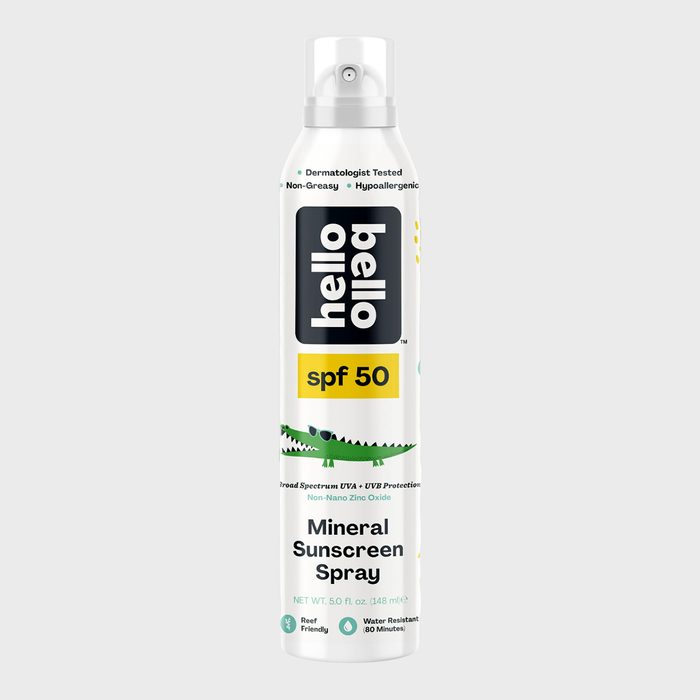Spray can labeled 