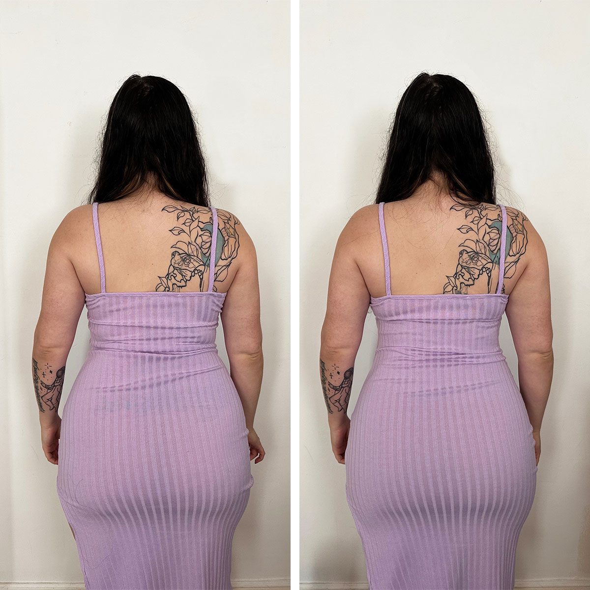 Women trying superpower shorts