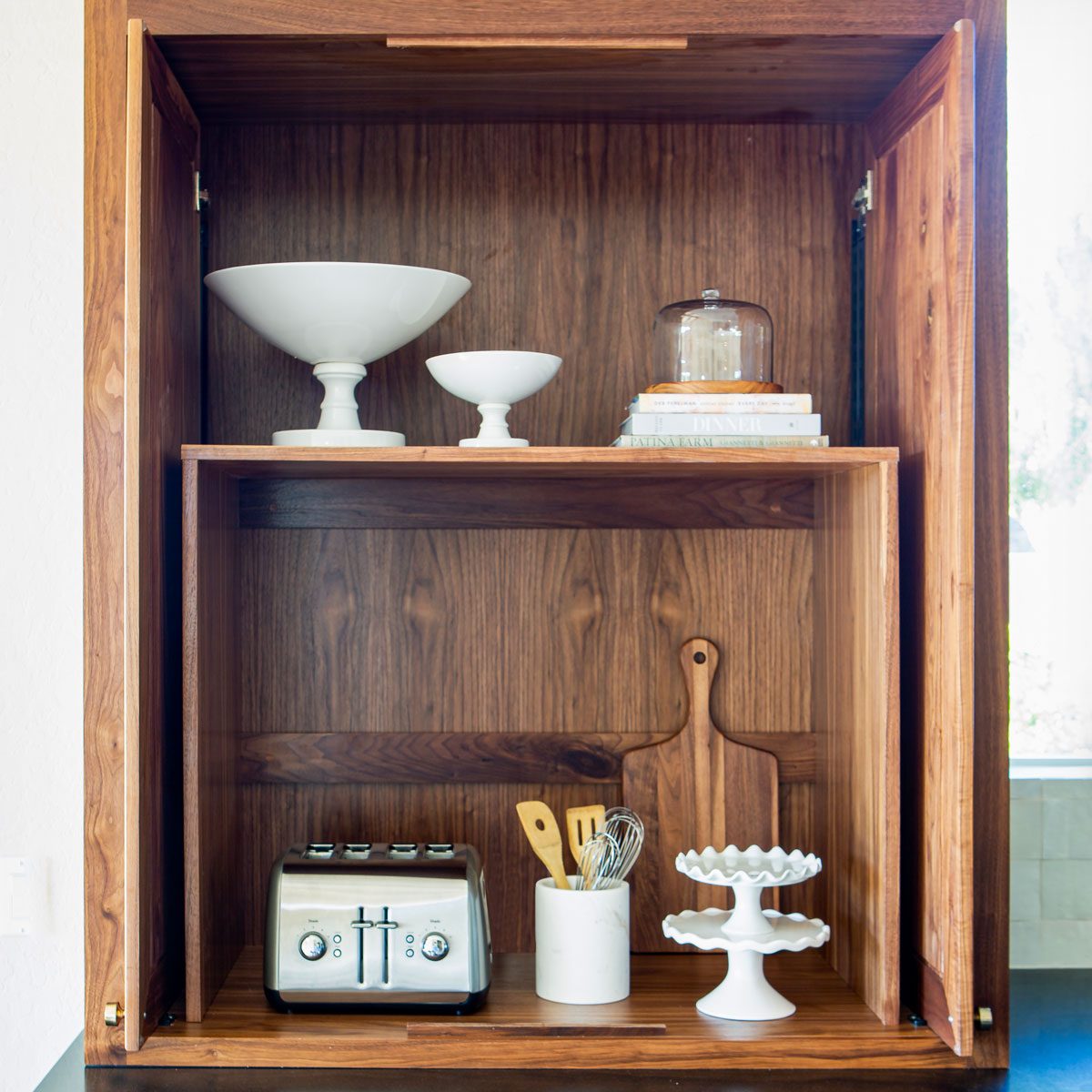 Rd Why An Appliance Garage Might Be The Organizing Secret Your Kitchen Needs Set Up A Breakfast Station