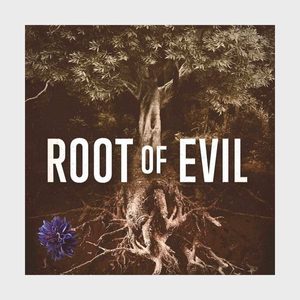 Tree roots spread underground, surrounded by dark soil with leafy branches above; bold text reads 