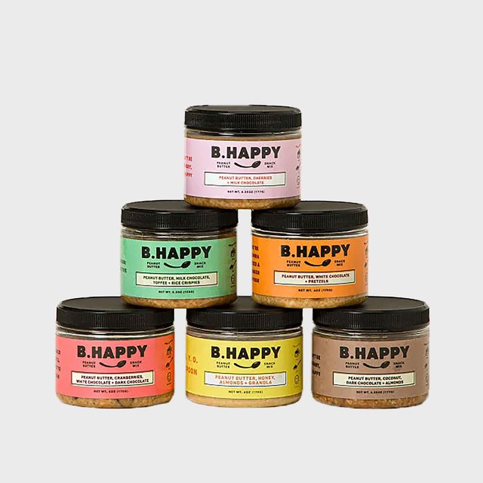 Jars stacked in a pyramid displaying 