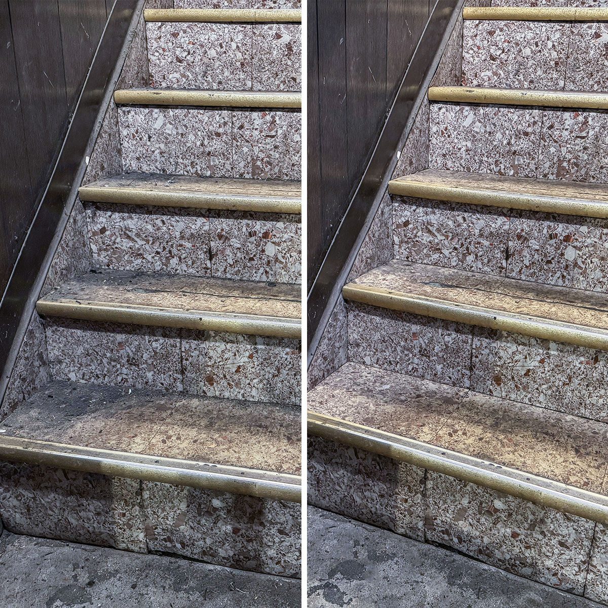 Shark Detect Pro Vacuum Basement Stairs