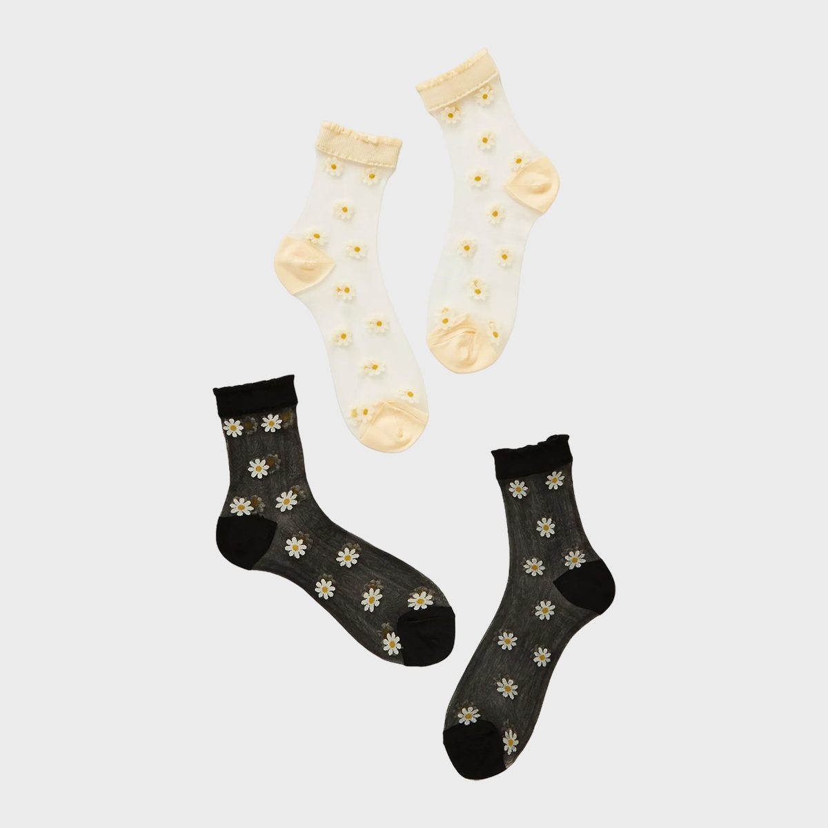Sheer Socks Set Ecomm Via Anthropologie.com