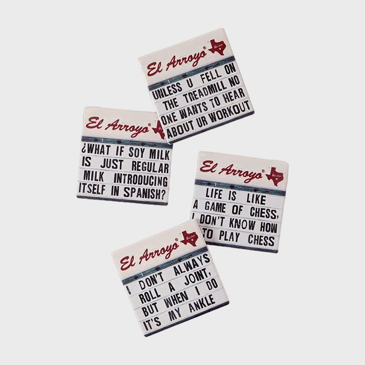 Bar Sign Humor Coasters