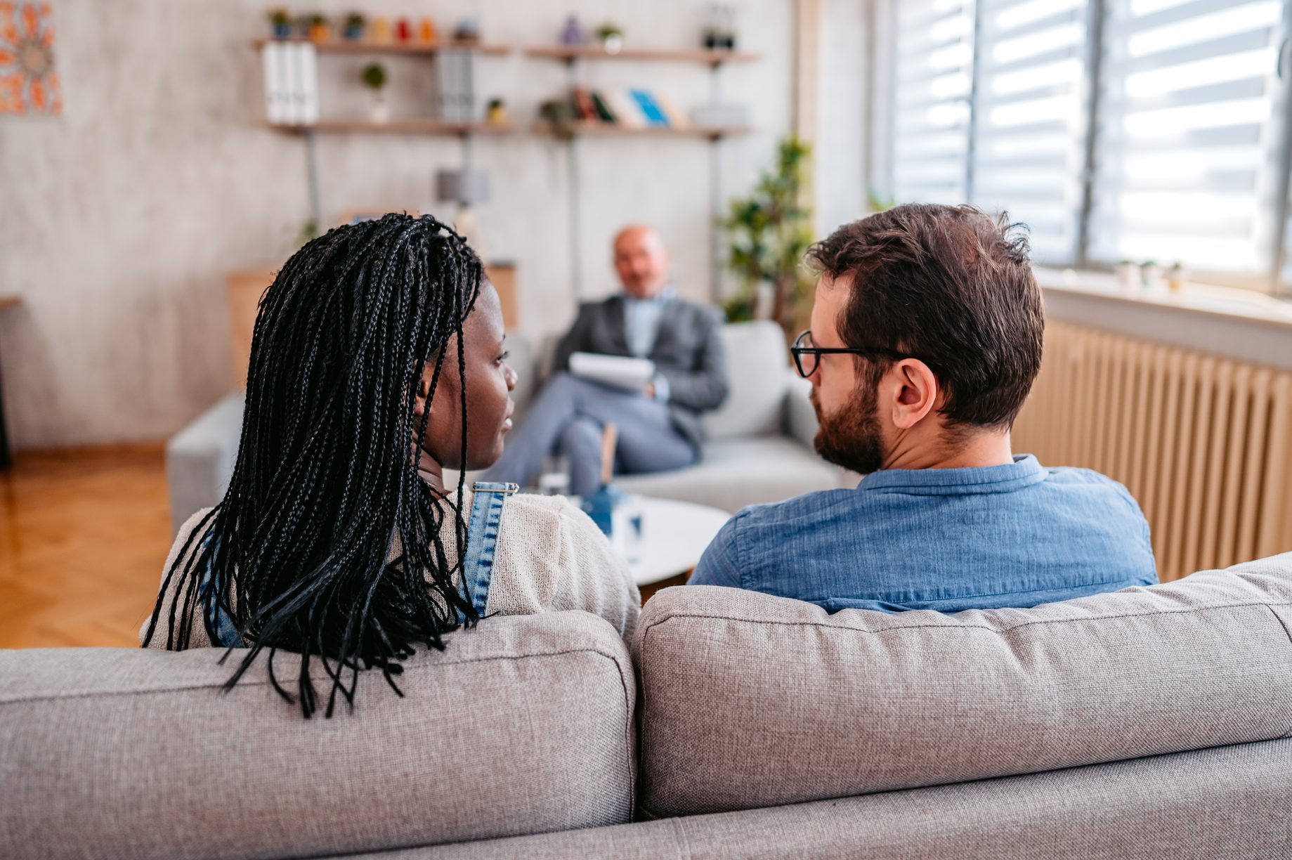 Young Couple Going To Marriage Counseling
