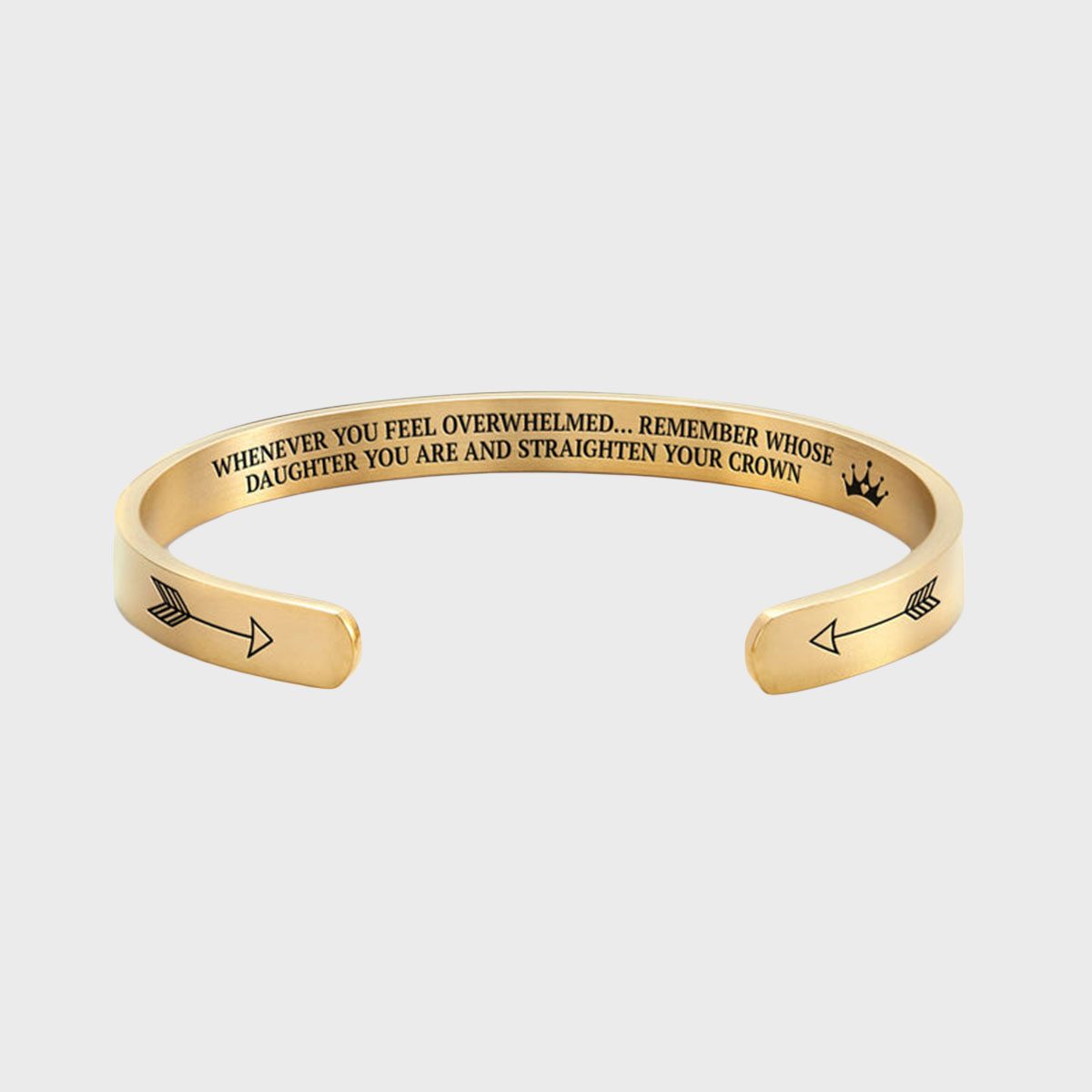 Mint & Lily Engraved Cuff Bracelet