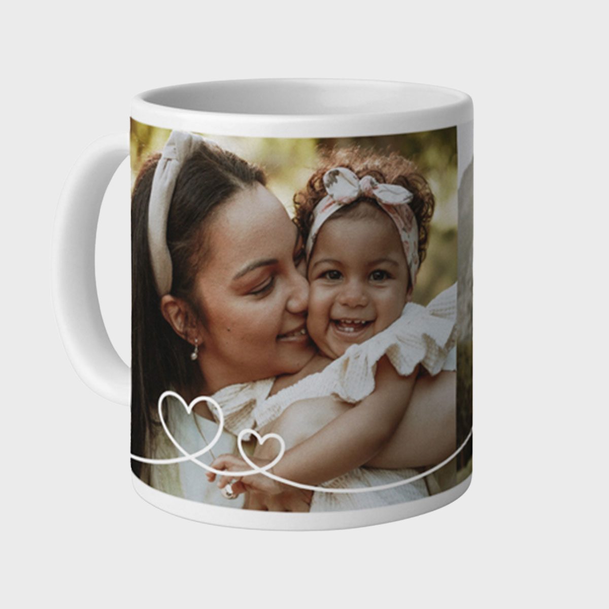 Shutterfly Swirl Heart Mug