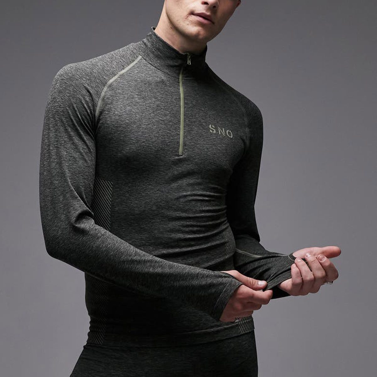 Sno Ski Soft Base Layer Half Zip Top