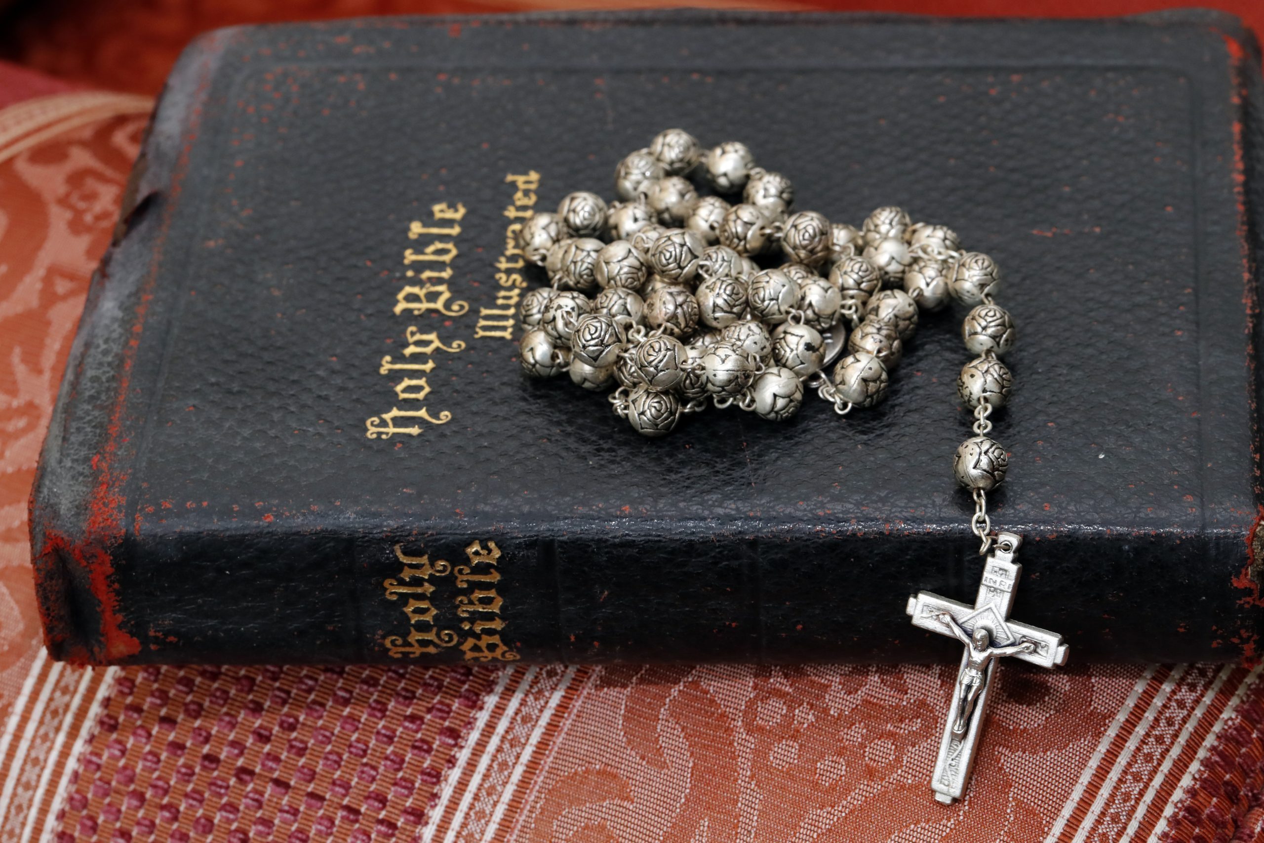 bible and cross