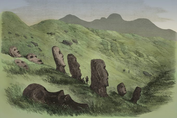 Moai, Rapa Nui National Park, Easter Island