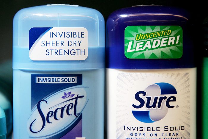 two deodorants