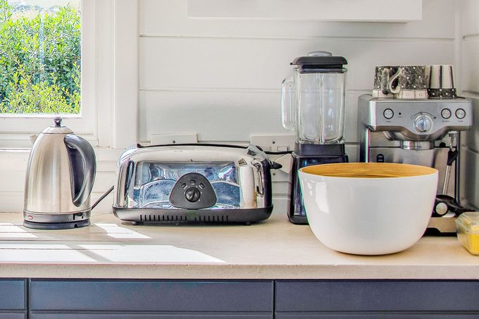 Household Appliances in a Kitchen, Interior Of Contemporary Kitchen