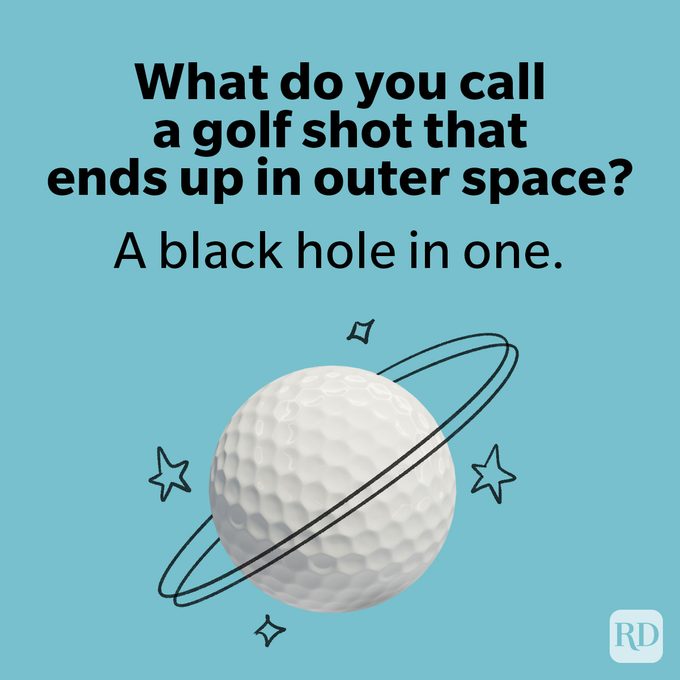 105 Funny Golf Jokes Guaranteed To Be A Hole In One Funny Golfer Jokes Graphic