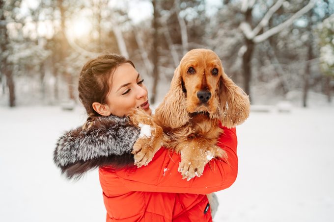 Unbreakable bonds between a woman and a dog