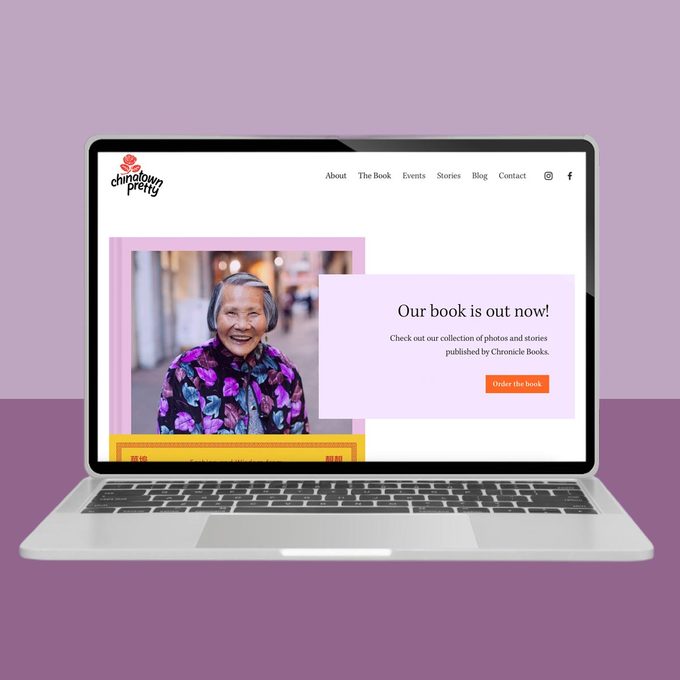 Asian Owned Companies You Can Support Right Now website homepage screenshot on purple background