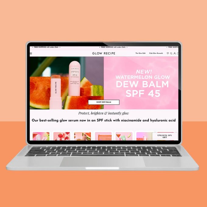 Asian Owned Companies You Can Support Right Now website homepage screenshot on orange background