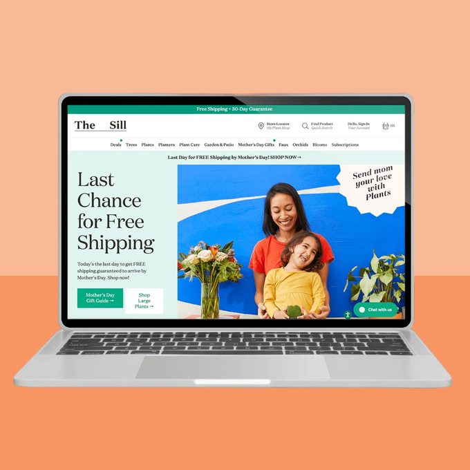 Asian Owned Companies You Can Support Right Now website homepage screenshot on orange background