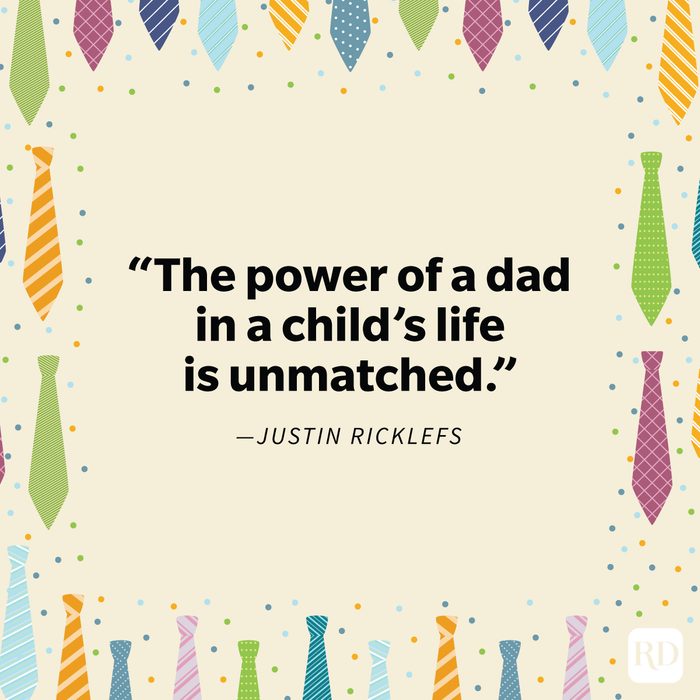 Heartfelt Father's Day Quotes That Celebrate The No 1 Guy In Your Life with ties in different patterns framing it